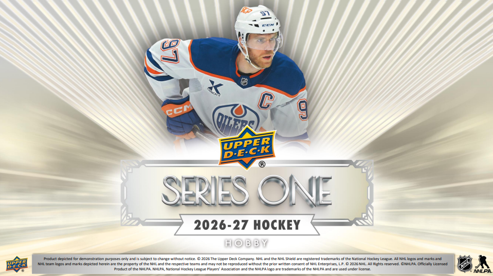 2026-27 Upper Deck Series 1 Hockey Hobby 12-Box Case