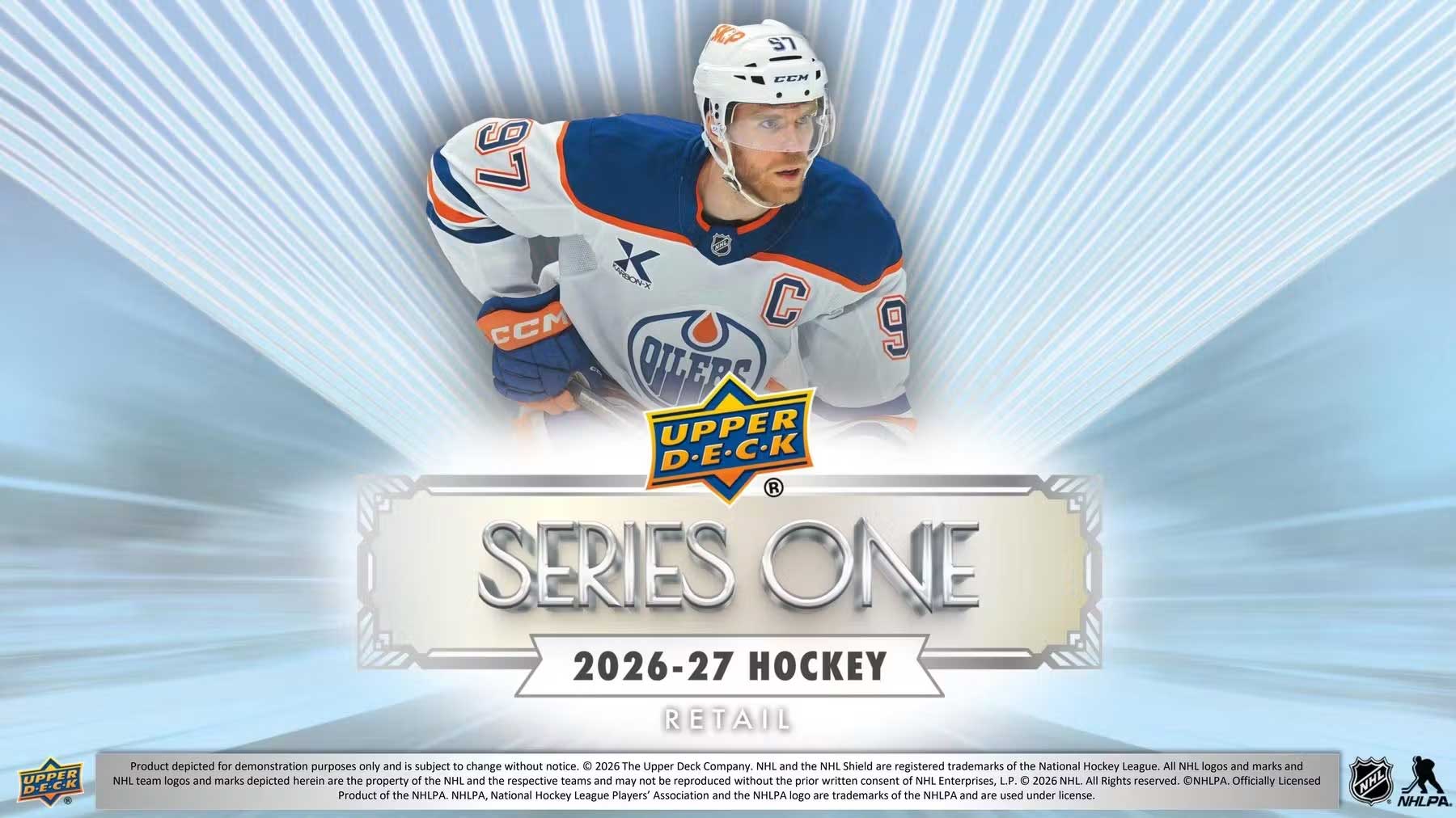 2026-27 Upper Deck Series 1 Hockey Tin Box