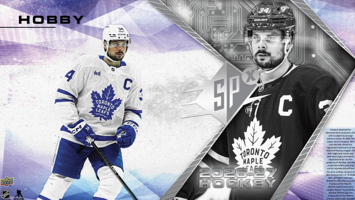 2026-27 Upper Deck SPx Hockey Hobby Box
