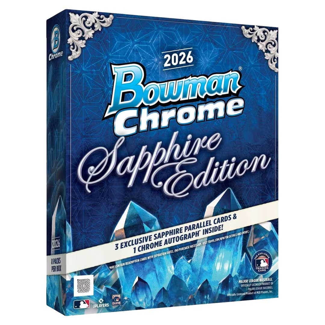 2026 Bowman Chrome Baseball Sapphire Edition Box