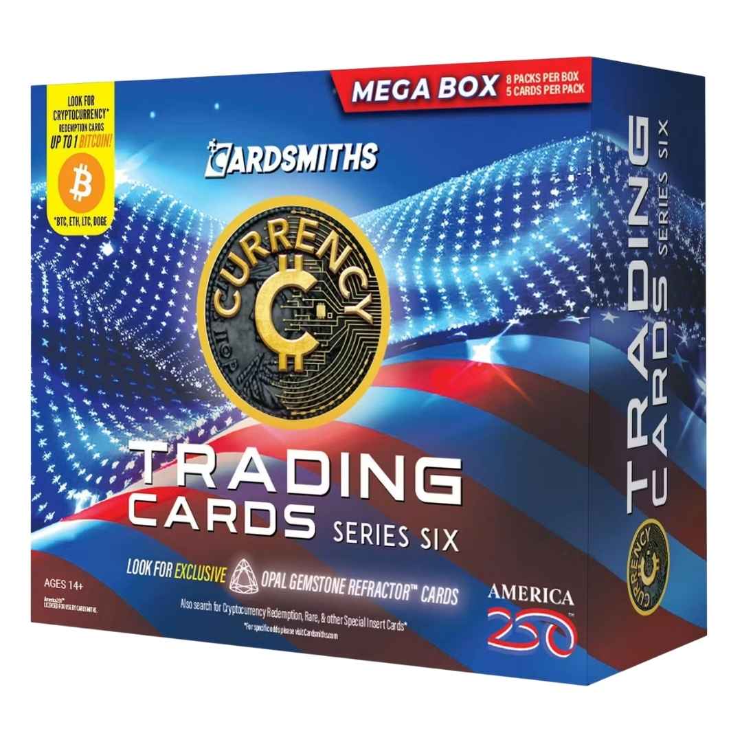 2026 Cardsmiths Currency Trading Cards Series 6 Mega Box