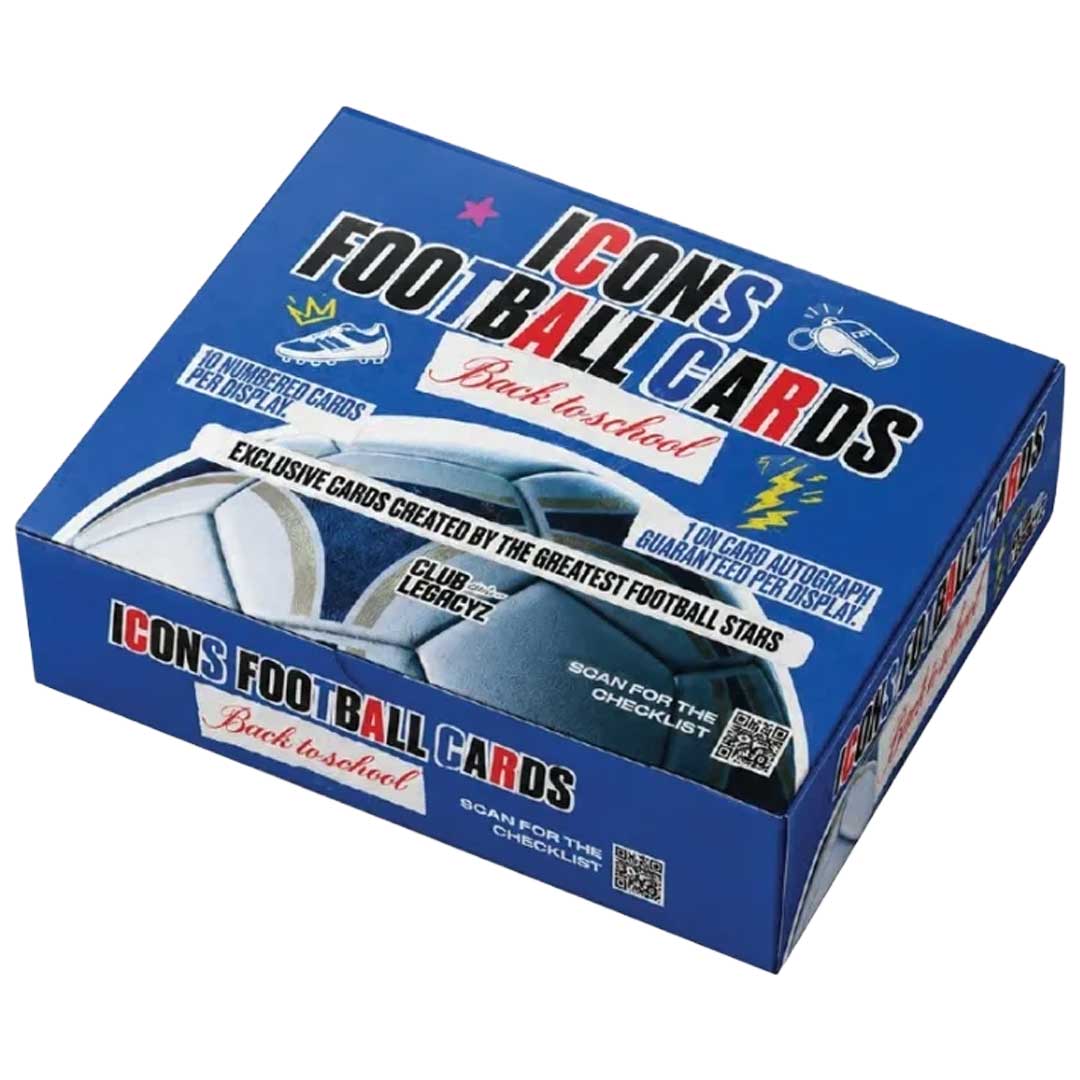 2026 Club Legacyz Icons Back to School Fifth Edition Soccer Hobby Box