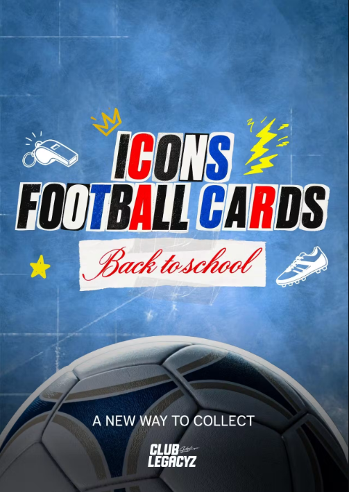 2026 Club Legacyz Icons Back to School Fifth Edition Soccer Hobby Pack
