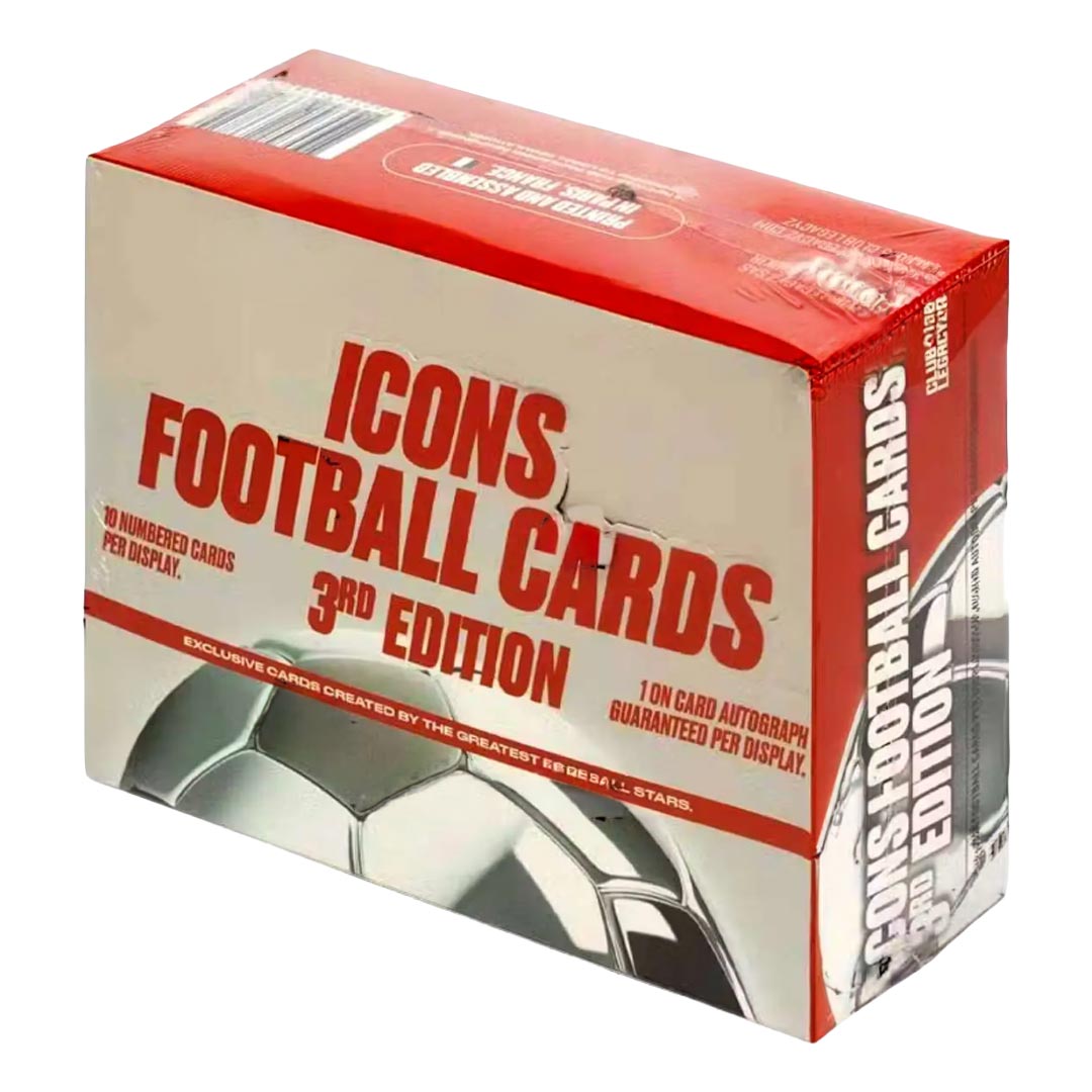 2026 Club Legacyz Icons Soccer Third Edition Hobby Box