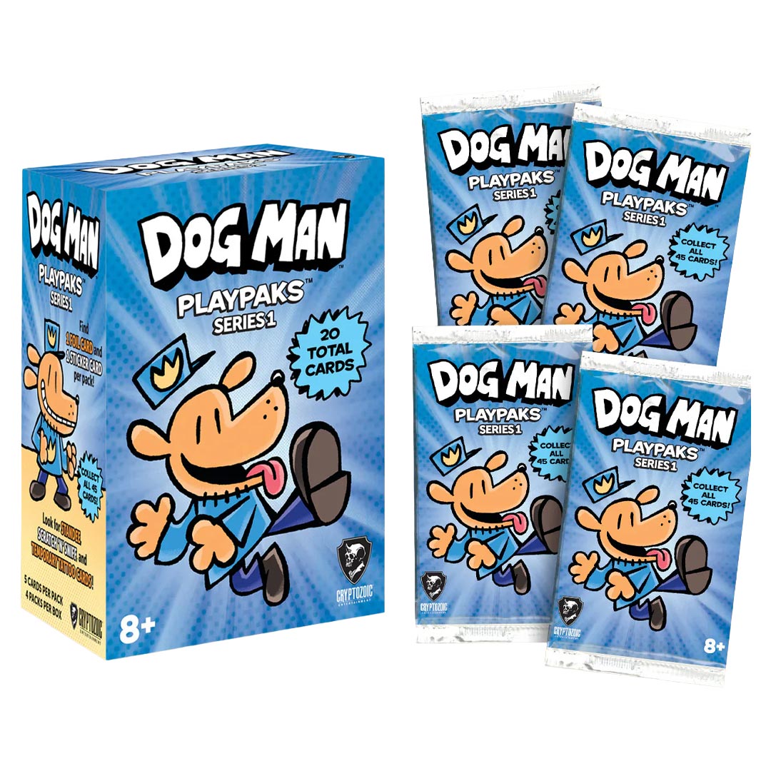 2026 Cryptozoic Dog Man Playpaks: Series 1 Blaster Box