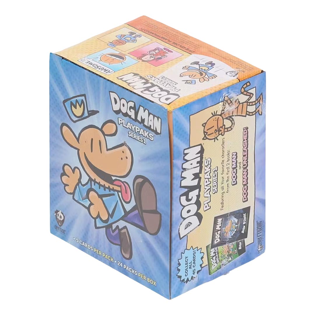 2026 Cryptozoic Dog Man Playpaks: Series 1 Gravity Feed Box