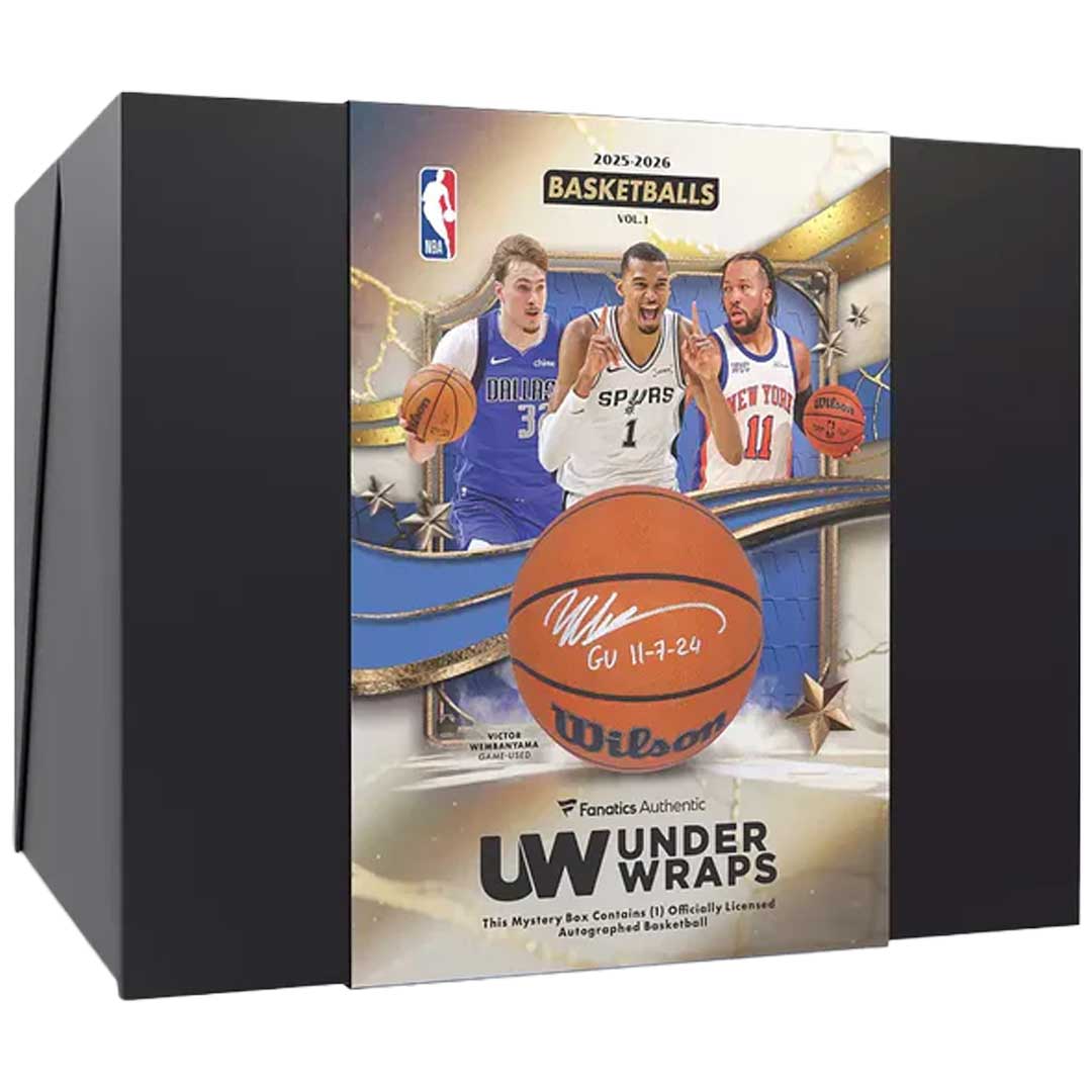2026 Fanatics Under Wraps Autographed Basketball Volume 1 Box