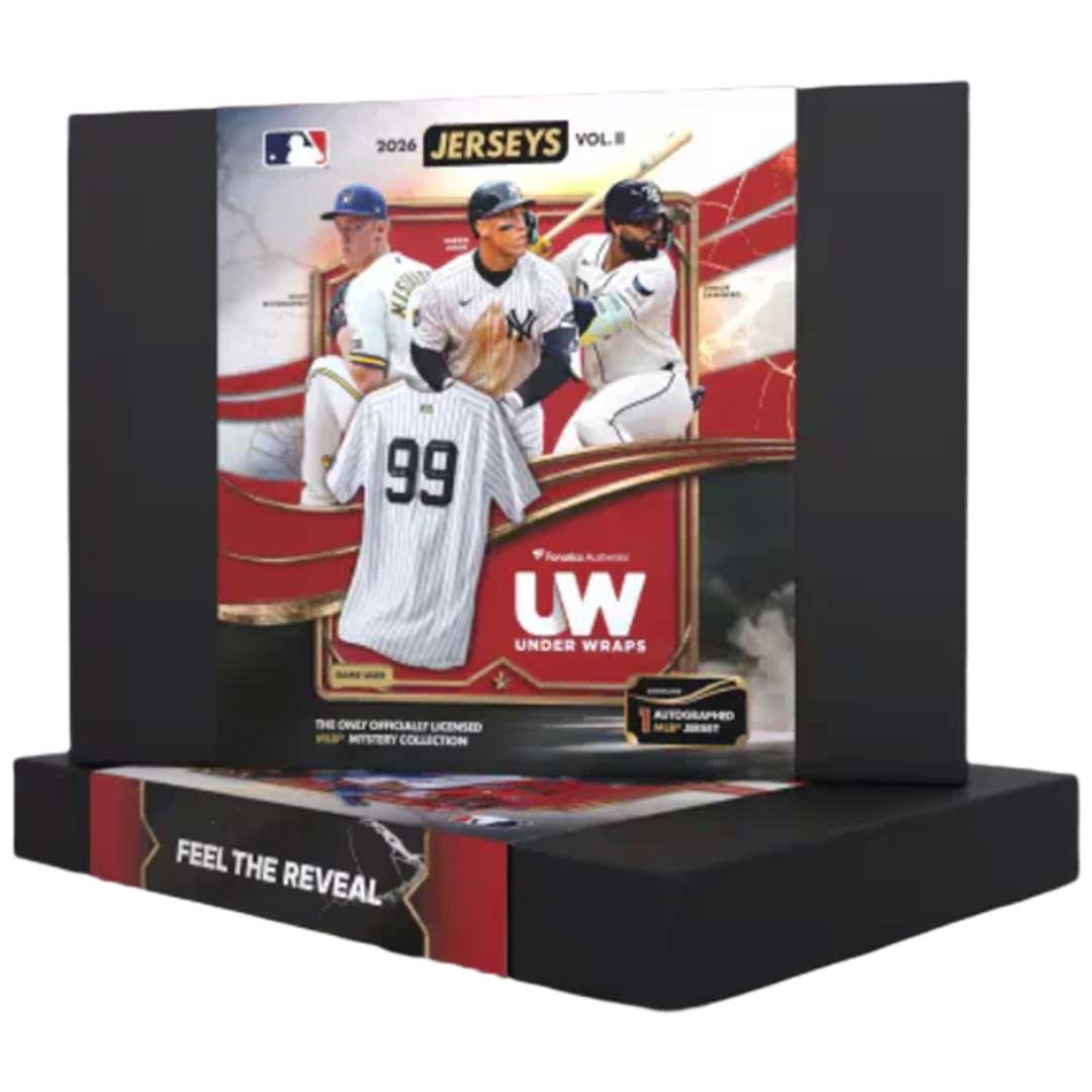 2026 Fanatics Under Wraps Autographed MLB Baseball Jersey Volume 2 Box ...