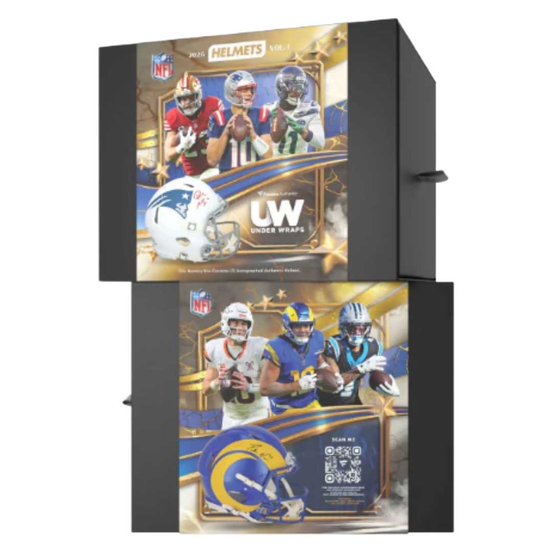 2026 Fanatics Under Wraps Full Size NFL Helmet Volume I Box