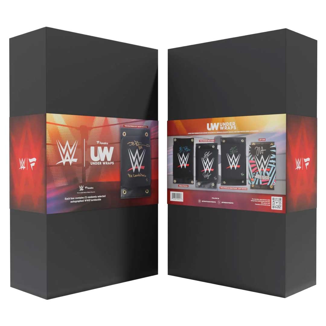 2026 Fanatics WWE Under Wraps Turnbuckle Pads Hobby Box