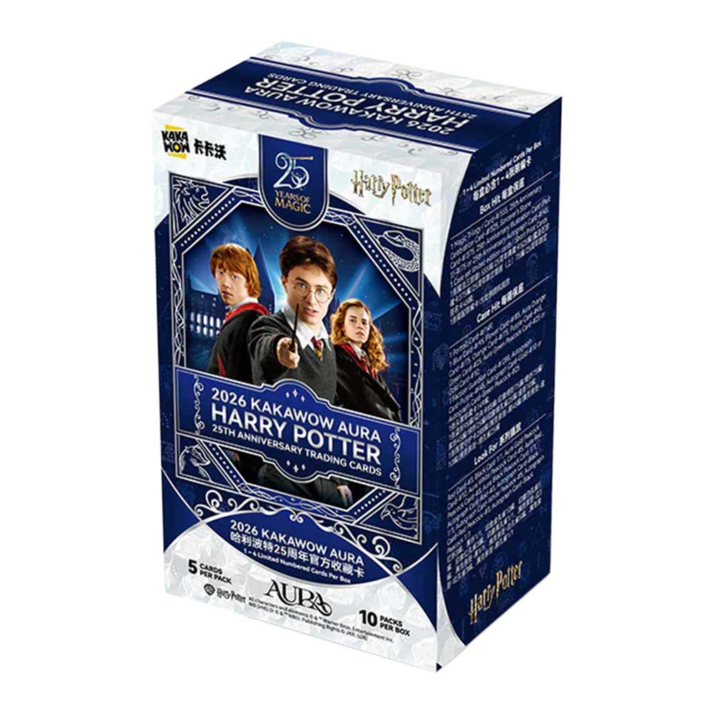 2026 Kakawow Aura Harry Potter 25th Anniversary Hobby Box