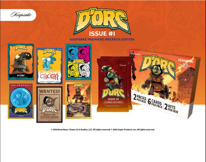 2026 Keepsake D'Orc Premiere Breaker Edition 10-Box Case