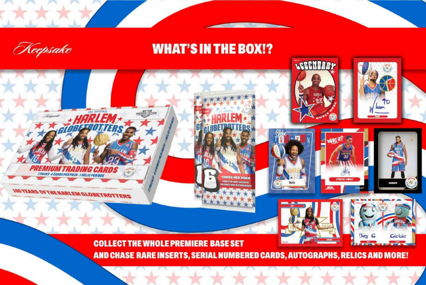 2026 Keepsake Harlem Globetrotters 100th Anniversary Premiere Breaker Edition Box