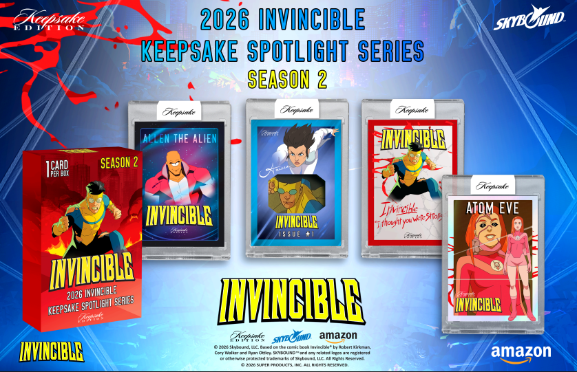 2026 Keepsake Invincible Season 2 Spotlight Series Box