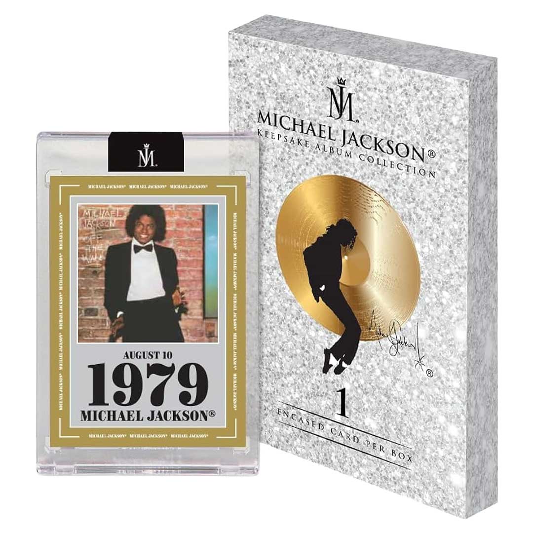 2026 Keepsake Michael Jackson Album Collection Box