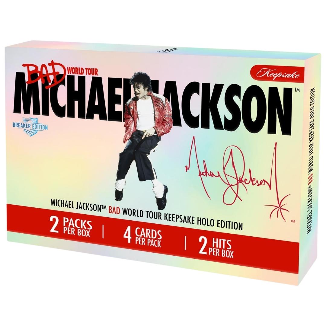 2026 Keepsake Michael Jackson Bad World Tour Holo Breakers Edition Box
