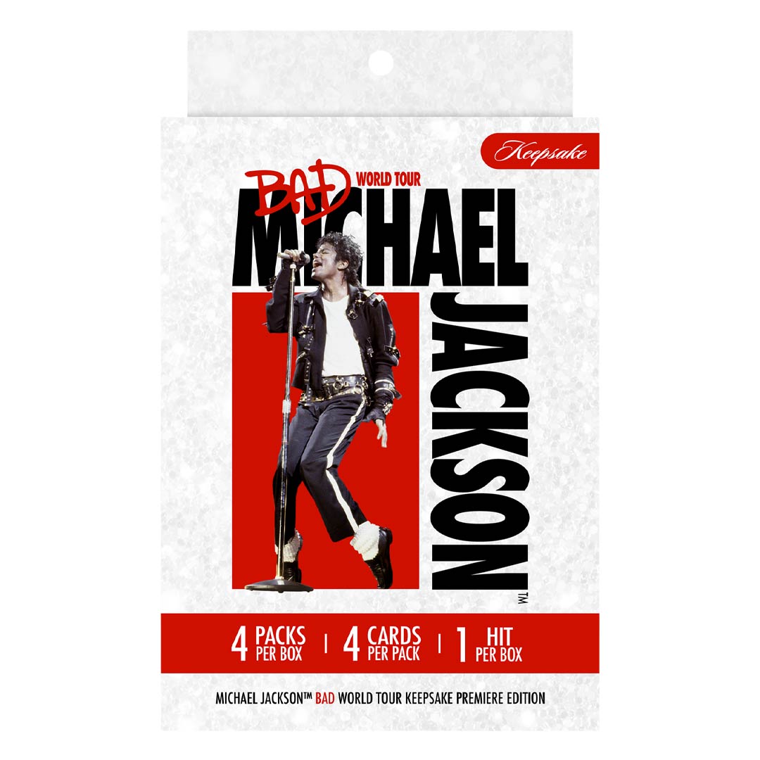 2026 Keepsake Michael Jackson Bad World Tour Premiere Mini Box