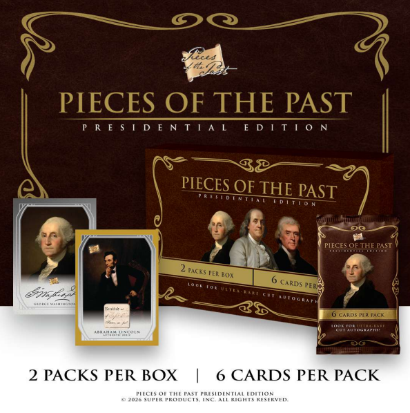 2026 Keepsake Pieces of the Past Presidential Hobby Box