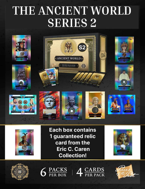 2026 Keepsake Pieces of the Past The Ancient World Series 2 Hobby Box