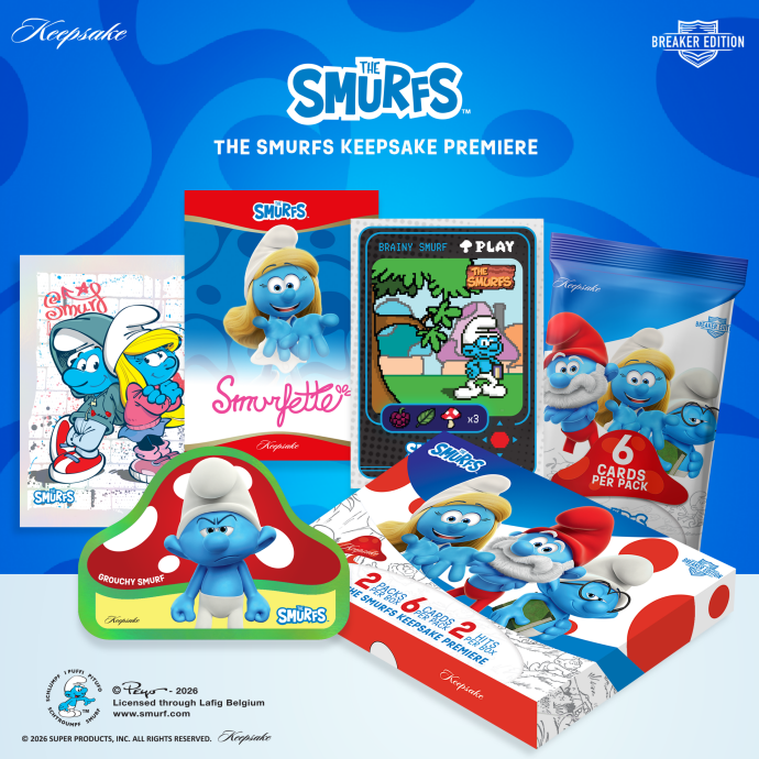 2026 Keepsake The Smurfs Premiere Breaker Box