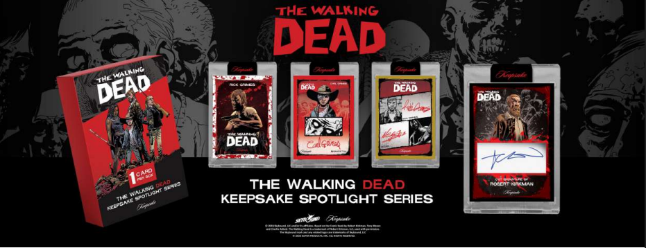 2026 Keepsake The Walking Dead 1st Edition Spotlight Series 25-Box Case