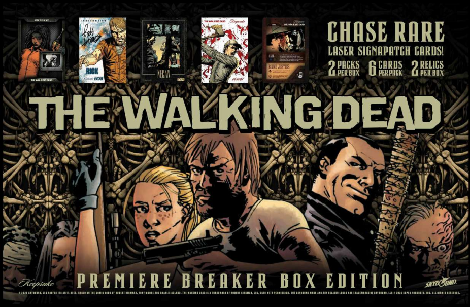 2026 Keepsake The Walking Dead Premiere Breaker Box