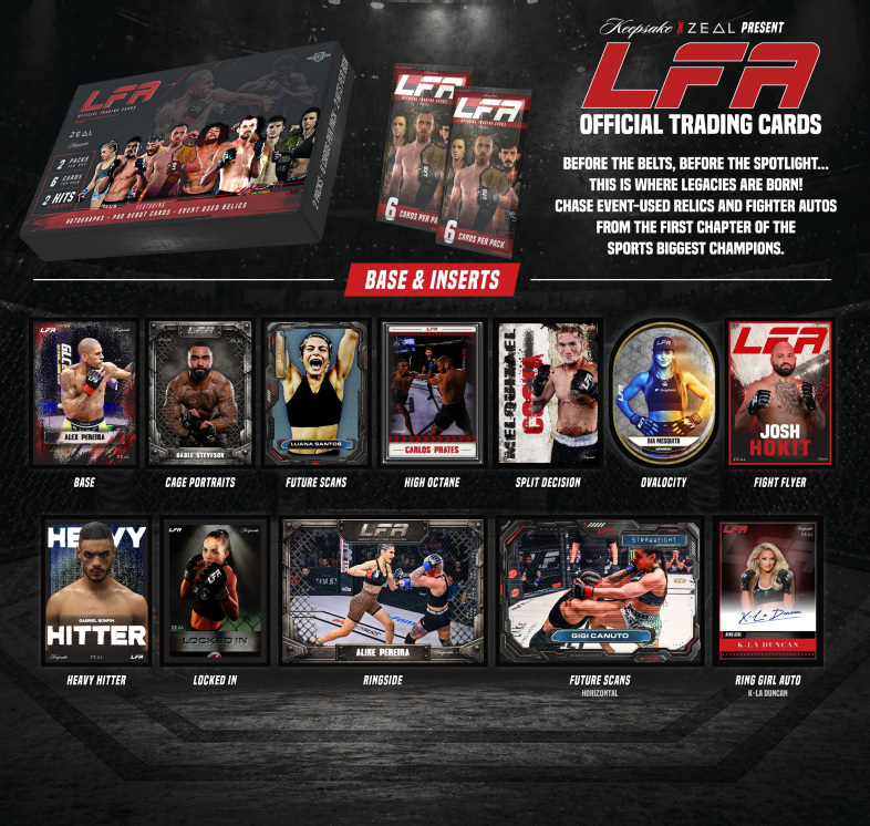 2026 Keepsake x Zeal Legacy Fighting Alliance Breaker 10-Box Case