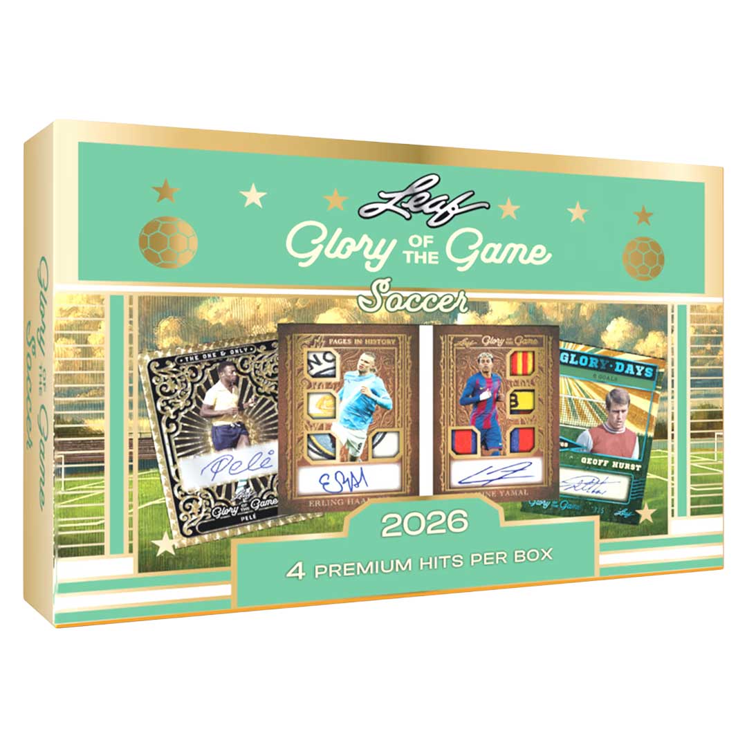 2026 Leaf Glory of the Game Soccer Hobby Box