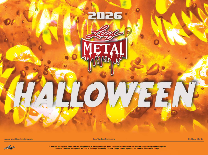 2026 Leaf Metal Halloween Box