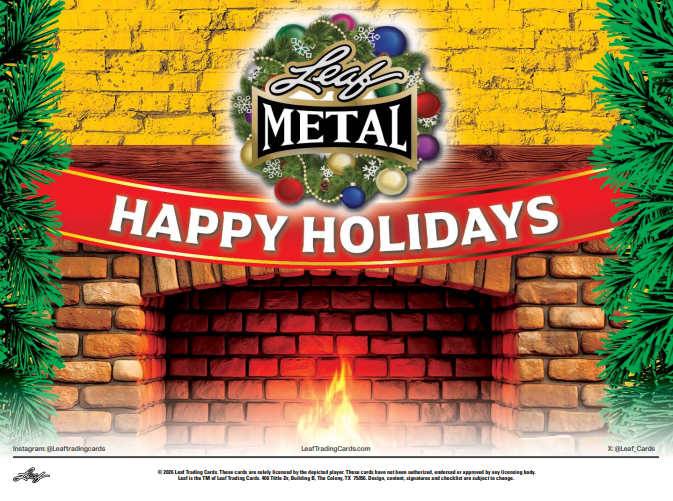 2026 Leaf Metal Happy Holidays Hobby Box