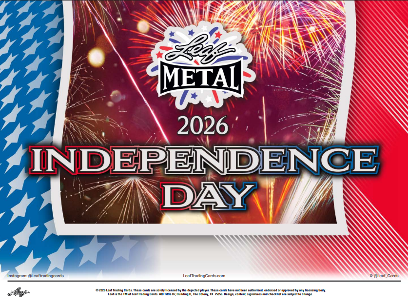 2026 Leaf Metal Independence Day Hobby Box
