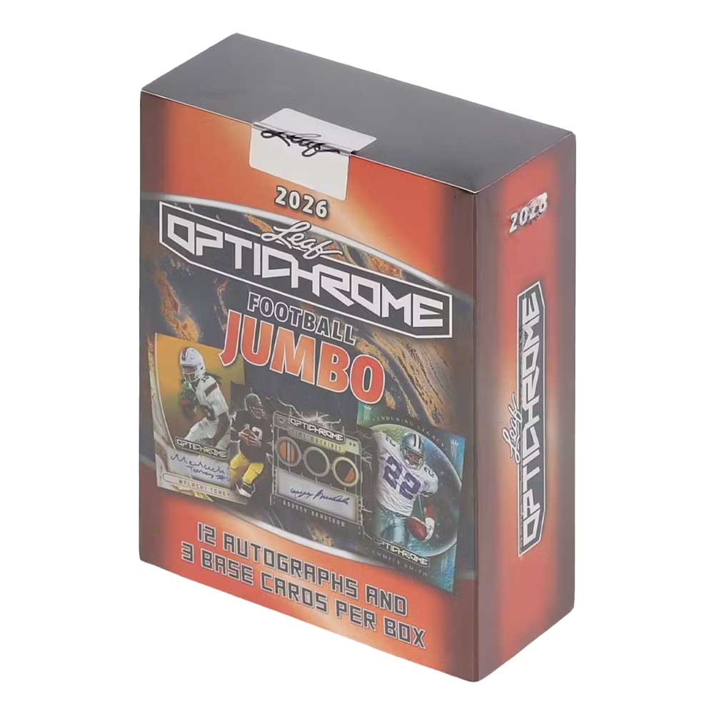 2026 Leaf Optichrome Football Jumbo Box