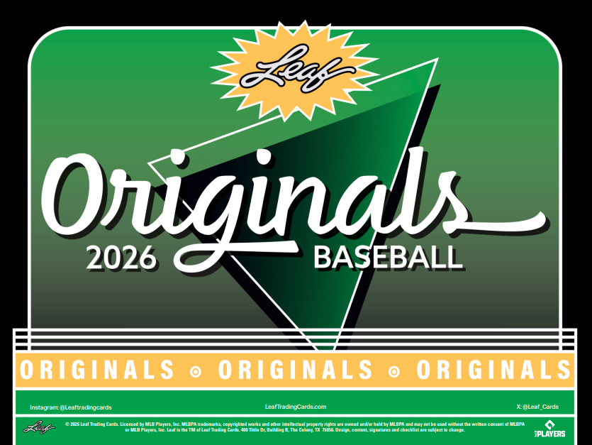 2026 Leaf Originals Baseball Hobby 10-Box Case