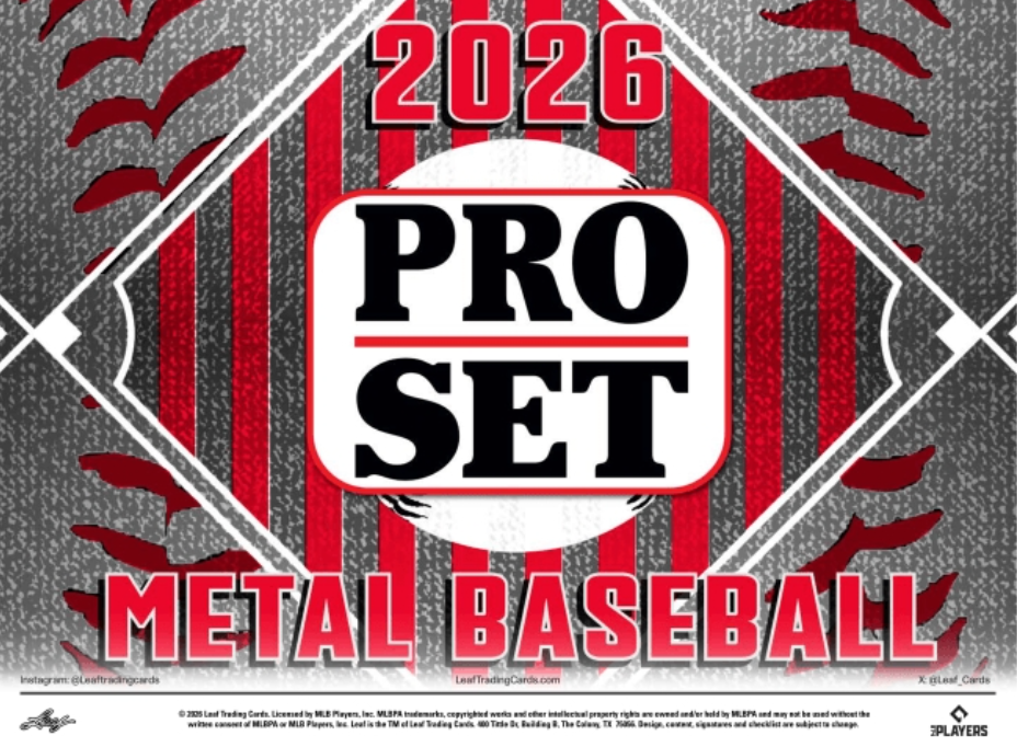 2026 Leaf Pro Set Metal Baseball Value Pack