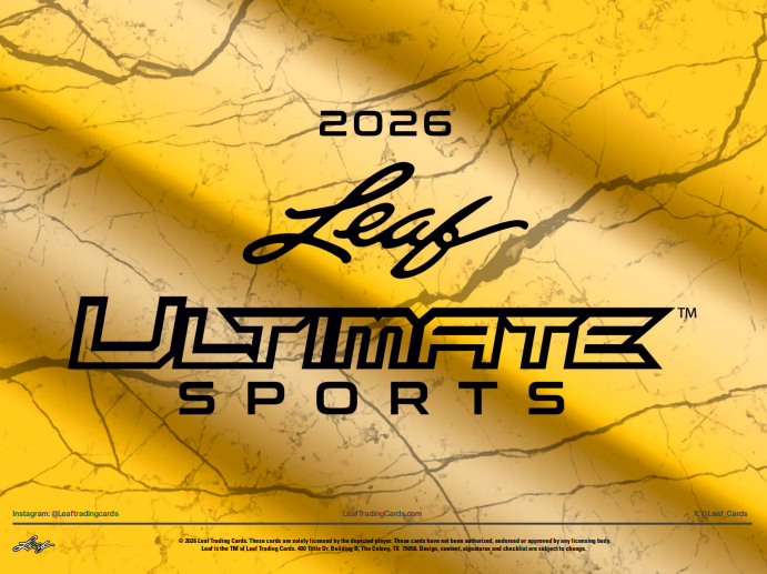 2026 Leaf Ultimate Sports Hobby 10-Box Case