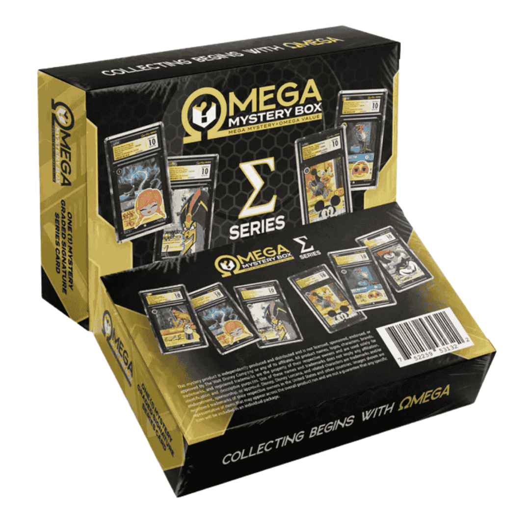 2026 Omega Mystery Box Sigma Sketch Edition Box (Lorcana Autographs & Sketches)