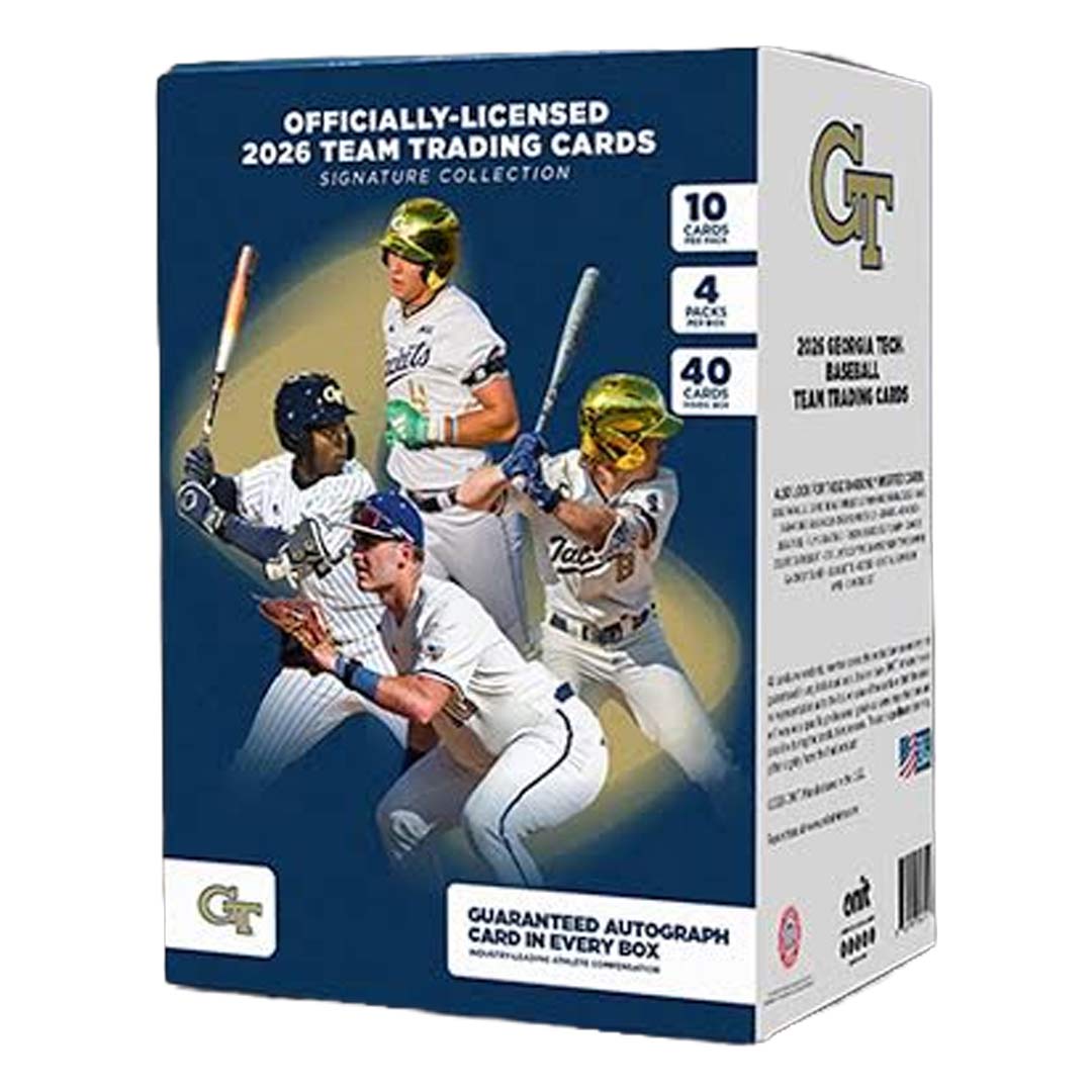  2026 Onit Athlete Spring Sports Signature Series Georgia Tech University Baseball Platinum Box