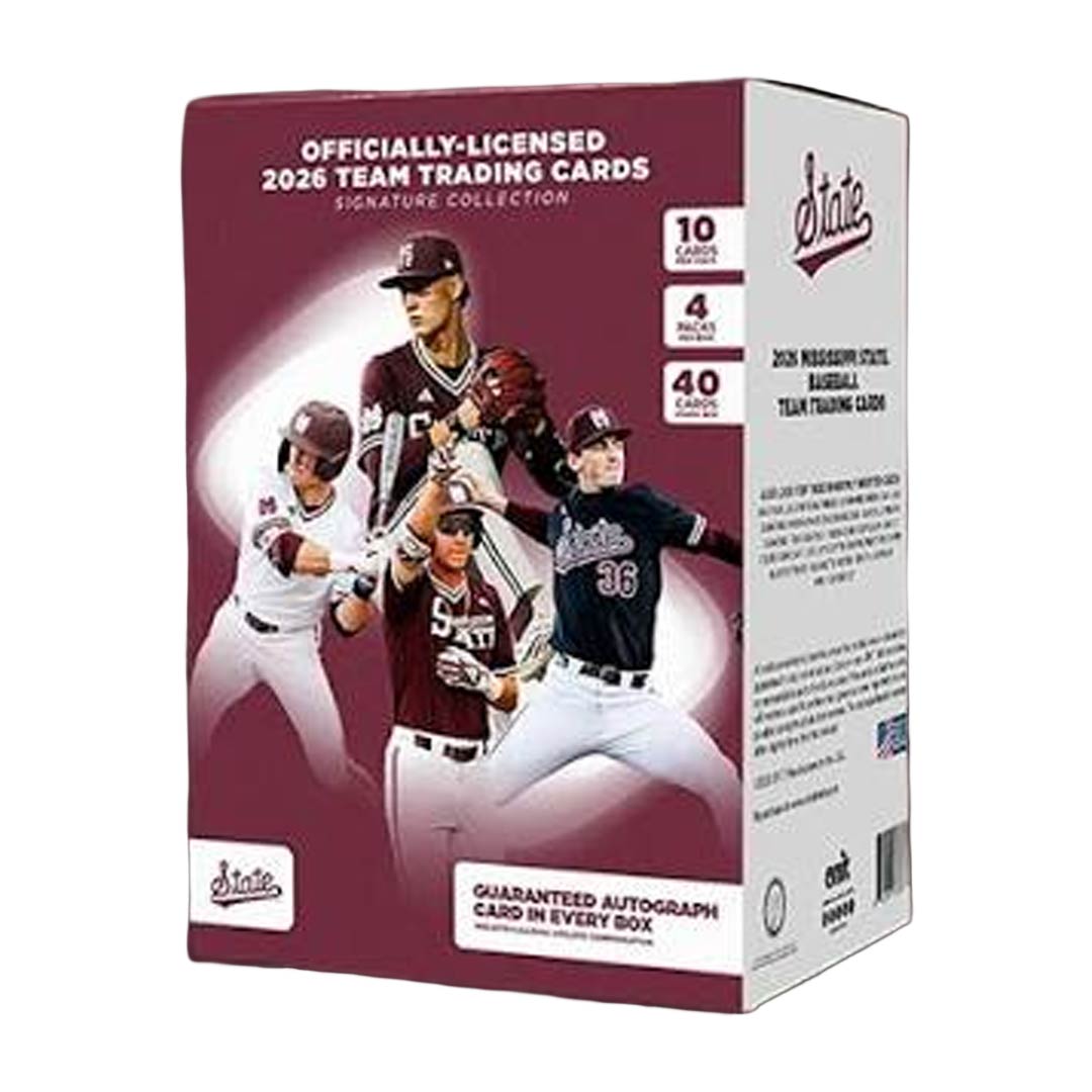  2026 Onit Athlete Spring Sports Signature Series Mississippi State University Baseball Platinum Box