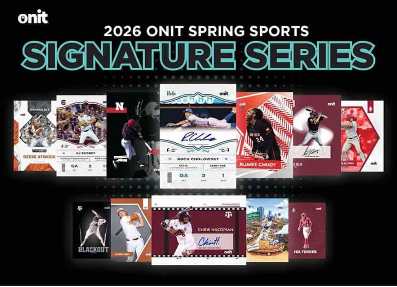  2026 Onit Athlete Spring Sports Signature Series North Carolina State University Baseball Platinum 12-Box Case