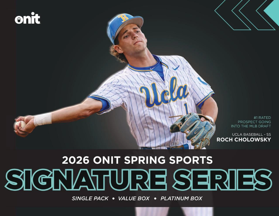  2026 Onit Athlete Spring Sports Signature Series University of Oklahoma Baseball Value Box