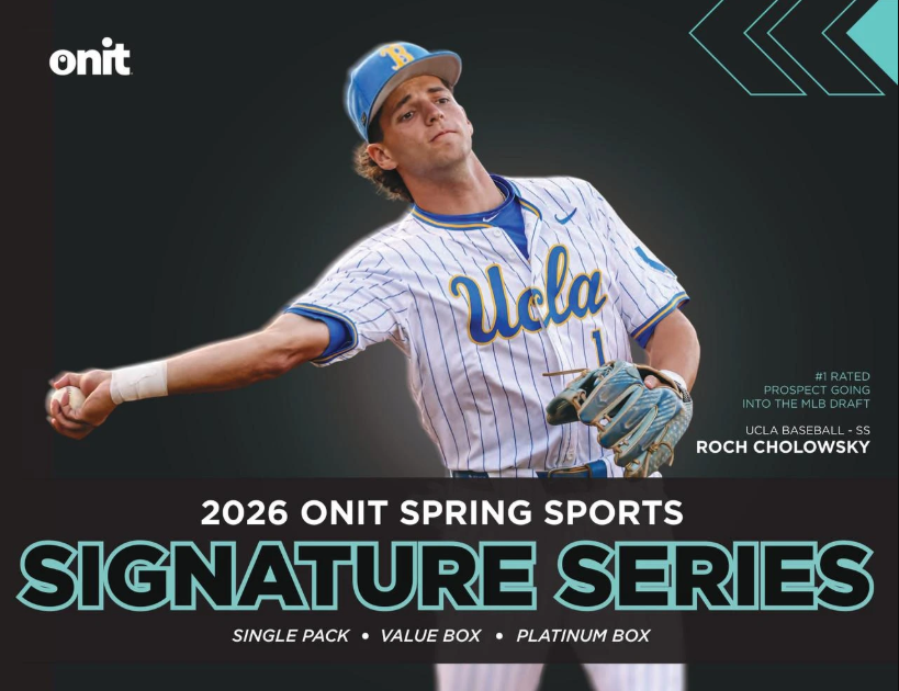  2026 Onit Athlete Spring Sports Signature Series University of Oklahoma Softball Value 20-Box Case