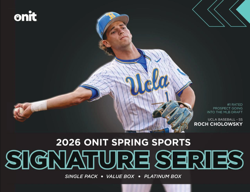  2026 Onit Athlete Spring Sports Signature Series University of Tennessee Baseball Value 20-Box Case