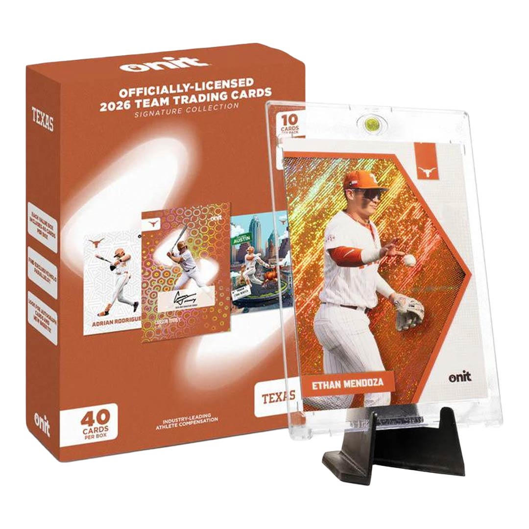  2026 Onit Athlete Spring Sports Signature Series University of Texas Baseball Value Box