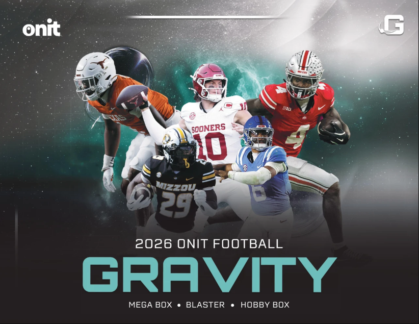  2026 Onit Football Gravity Hobby 12-Box Case