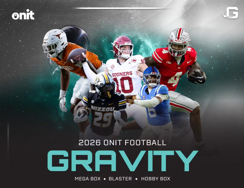 2026 Onit Gravity Football Mega 20-Box Case