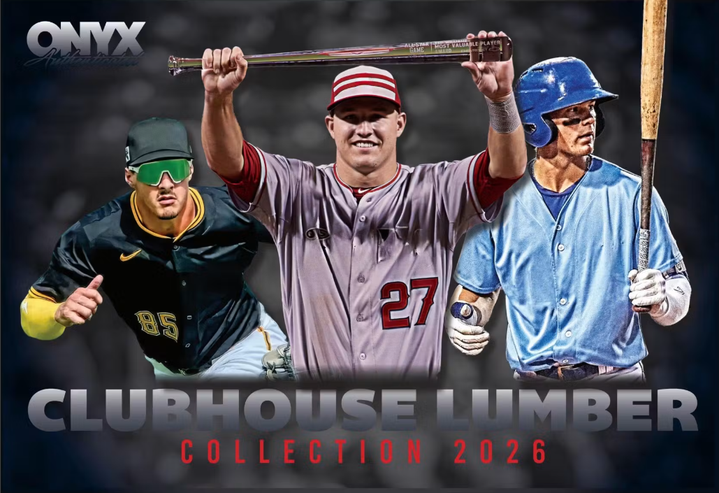 2026 Onyx Clubhouse Lumber Collection Baseball Bat Hobby Box