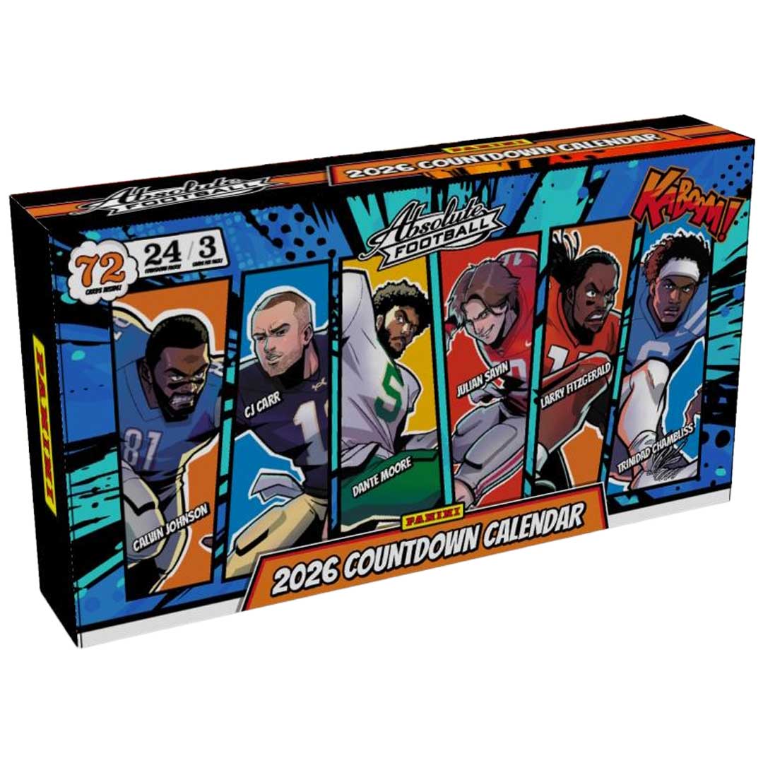 2026 Panini Absolute Football KABOOM! Countdown Calendar