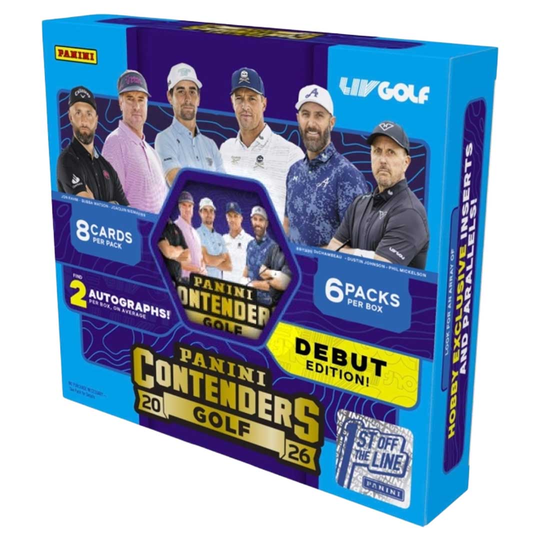 2026 Panini Contenders LIV Golf 1st Off The Line Hobby Box