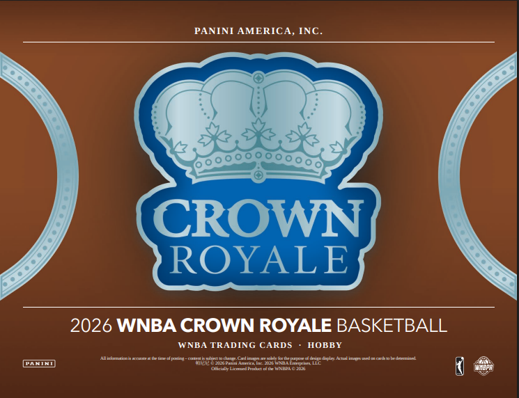 2026 Panini Crown Royale WNBA Basketball Hobby 16-Box Case
