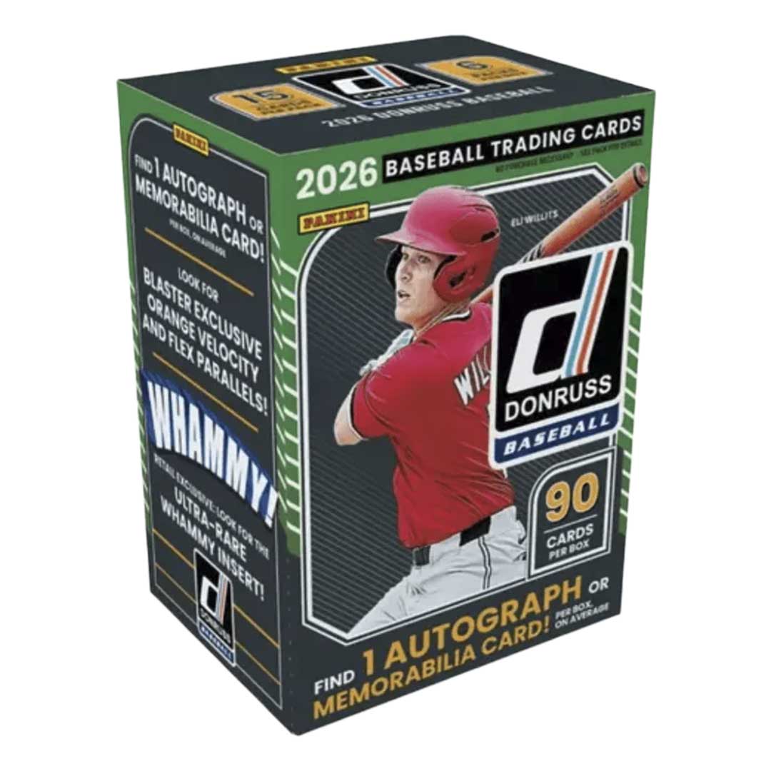 2026 Panini Donruss Baseball Blaster Retail Box (Orange Velocity)